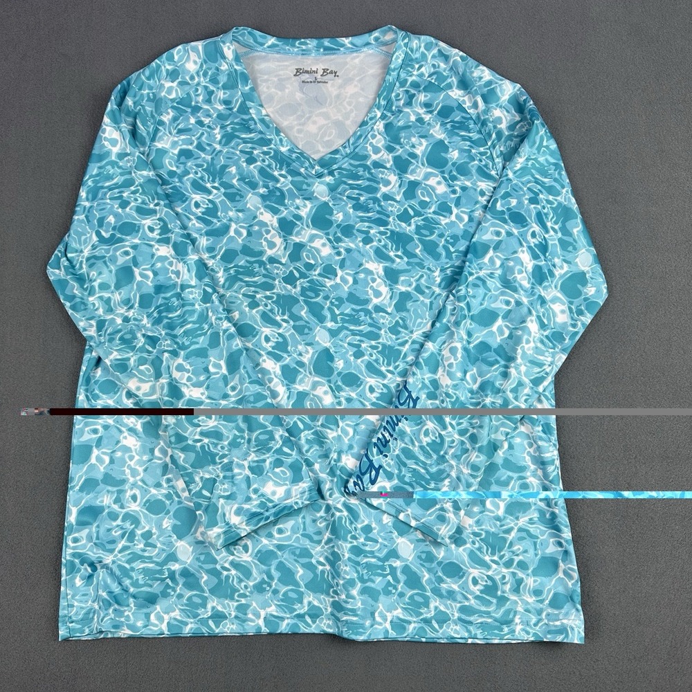 Bimini Bay Outfitters Women's Long Sleeve Fishing /Performance Sun Shirt L/g